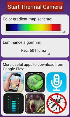 Thermal Camera HD Effect android App screenshot 1