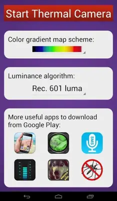 Thermal Camera HD Effect android App screenshot 4